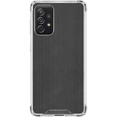 Ebony Wood Galaxy A72 5G Clear Case
